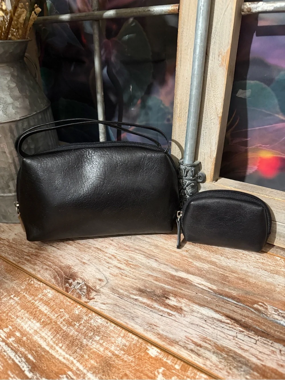 Hobo Cosmetic and Coin Pouch Set